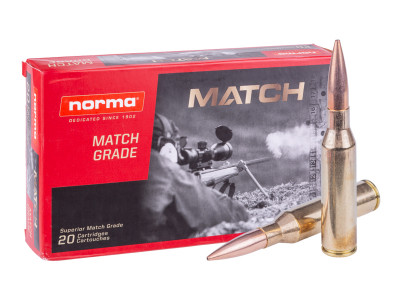 Norma .338 Norma Magnum Match King, 300gr, 20ct