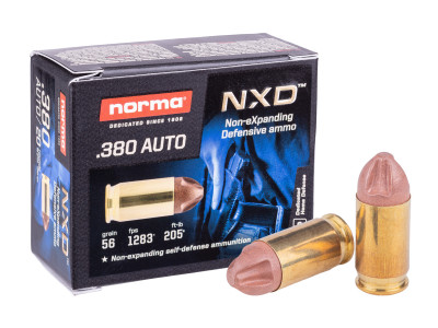 Norma .380 Auto NXD, 56gr, 20ct