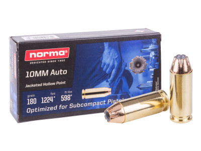 Norma 10mm Auto SafeGuard JHP, 180gr, 50ct