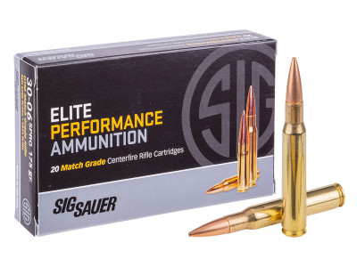 SIG Sauer .30-06 Springfield Elite Match Grade OTM, 175gr, 20ct