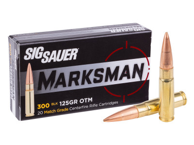 SIG Sauer .300 Blackout Elite Match Grade OTM, 125gr, 20ct