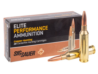 SIG Sauer 6mm Creedmoor Elite Series Copper, 80gr, 20ct