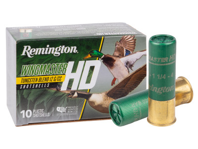 Remington 12GA Wingmaster HD 1 1/4oz, 4 Shot, 10ct