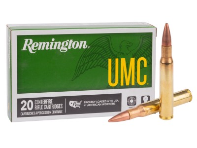 Remington .30-06 Springfield UMC Centerfire Rifle FMJ, 150gr, 20ct