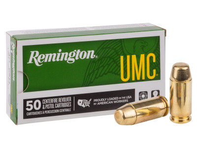 Remington .40 S&W UMC Handgun FMJ, 180gr, 50ct