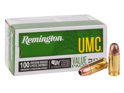 Remington 9mm Luger UMC Handgun JHP, 115gr, 100ct
