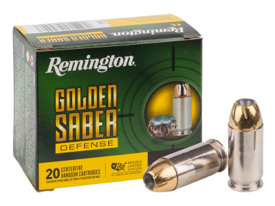 Remington .45 Auto Golden Saber Defense BJHP, 230gr, 20ct
