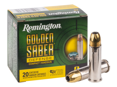 Remington .38 Special +P Golden Saber Defense Compact, 125gr, 20ct