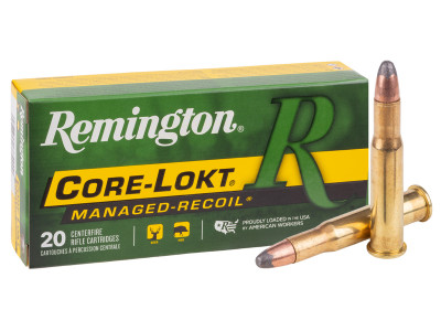 Remington .30-30 Winchester Core-Lokt SP Managed-Recoil 125gr, 20ct
