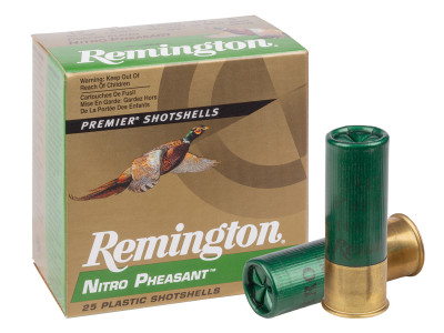 Remington 12GA Nitro Pheasant 1 1/4oz, 5 Shot, 25ct