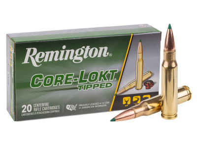 Remington .308 Winchester Core-Lokt Tipped, 150gr, 20ct