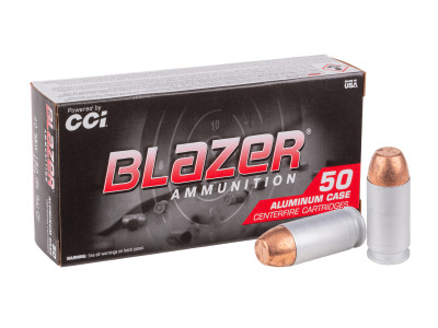 Blazer .40 S&W Clean-Fire TMJ, 180gr, 50ct