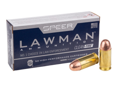Speer .45 Auto Lawman Handgun Clean-Fire TMJ, 230gr, 50ct
