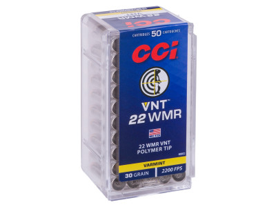 CCI .22 WMR VNT 30gr, 50ct