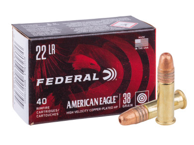 Federal .22LR American Eagle Rimfire, 38gr, 40ct