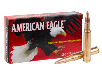 Federal .30-06 Springfield American Eagle Rifle, 150gr, 20ct