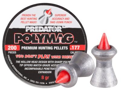 H&N Hornet Pistol Pellets, .177 Cal, 7.7 Grains, Pointed, 250ct