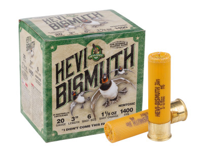 HEVI-Shot 20GA HEVI-Bismuth 1 1/8oz, 6 Shot, 25ct