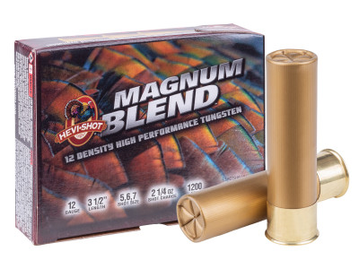 HEVI-Shot 12GA Magnum Blend 2 1/4oz, 5/6/7 Shot, 5ct