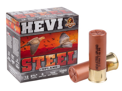 HEVI-Shot 12GA HEVI-Steel Upland 1oz, 6 Shot, 25ct