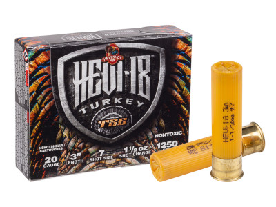 HEVI-Shot 20GA HEVI-18 TSS Turkey 1 1/2oz, 7 Shot, 5ct