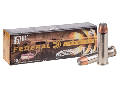 Federal Premium .357 Magnum HammerDown Bonded HP, 170gr, 20ct