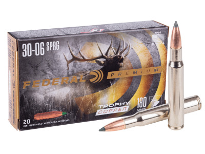 Federal Premium .30-06 Springfield Trophy Copper, 180gr, 20ct