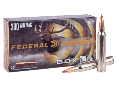 Federal Premium .300 Winchester Magnum ELD-X, 200gr, 20ct