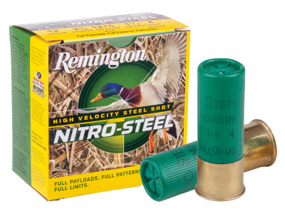 Remington 12GA Nitro-Steel 1 1/4oz, 4 Shot, 25ct