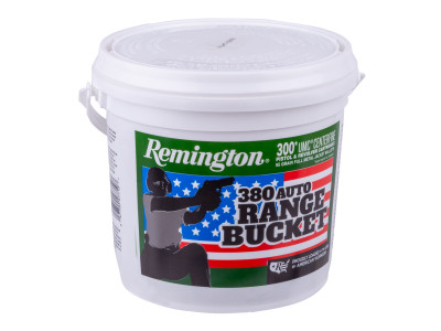 Remington .380 Auto UMC FMJ Range Bucket, 95gr, 300ct