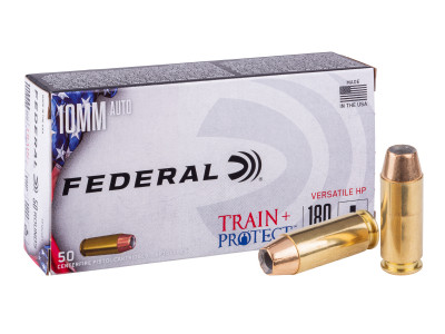 Federal 10mm Auto Train + Protect VHP, 180gr, 50ct