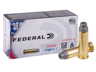 Federal .38 Special Train + Protect VHP, 158gr, 50ct