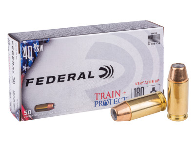 Federal .40 S&W Train + Protect VHP, 180gr, 50ct
