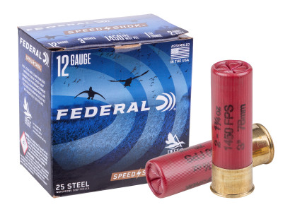 Federal 12GA Speed-Shok 1 1/4oz, 2 Shot, 25ct