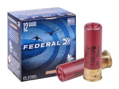 Federal 12GA Speed-Shok 1 1/4oz, 4 Shot, 25ct