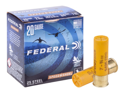 Federal Premium 20GA Speed-Shok 3/4oz, 7 Shot, 25ct