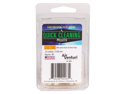 Air Venturi Quick Cleaning Pellets .22 Cal, 80ct