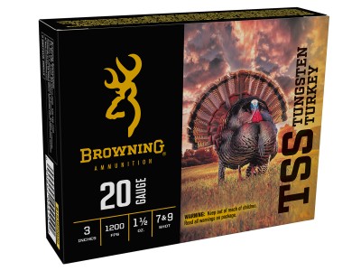 Browning 20GA TSS Tungsten Turkey 1 1/2oz, 7 & 9 Shot, 5ct