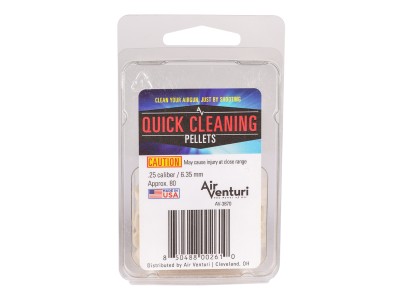 Air Venturi Quick Cleaning Pellets .25 Cal, 80ct