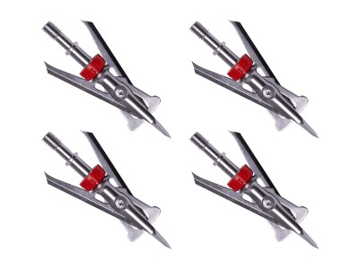 Rage Hypo 2 Expandable 100 Grain Broadhead, 4 Pack