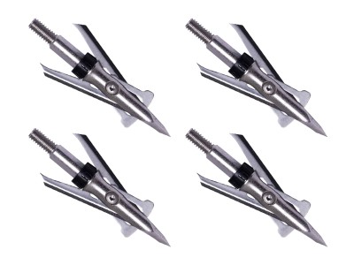 Rage Hypo 2 Crossbow Expandable 100 Grain Broadhead, 4 Pack