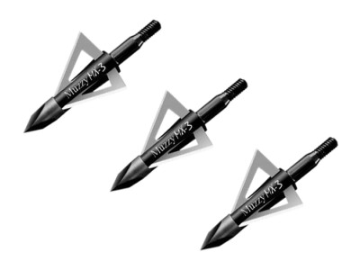 Muzzy MX-3 100 Grain Broadhead, 3 pack