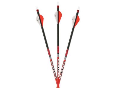 Carbon Express Maxima RED 350 Spine Arrows, 6 Pack