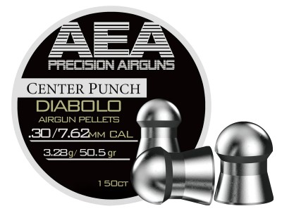 AEA Precision Center Punch Diabolo .30 Cal, 50.5gr, 150ct