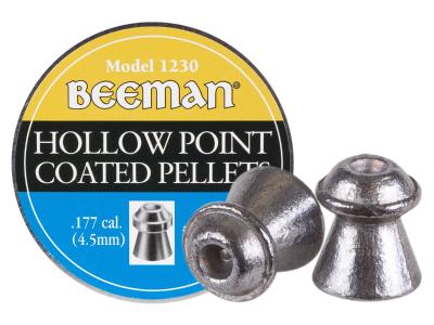 Beeman .177 Cal, 7.2 Grains, Hollowpoint, Coated, 500ct