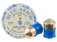 Skenco Blue Arrow .177 Cal, 6.4 Grains, Pointed, Lead-Free, 250ct