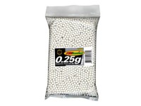 TSD Competition Grade 6mm Plastic Airsoft BBs, 0.25g, 5000 Rds, White
