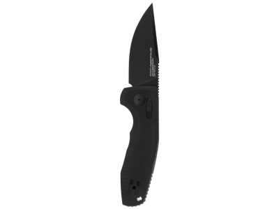 SOG TAC AU Compact Black Straight Edge Presentation Box, Ambidextrous
