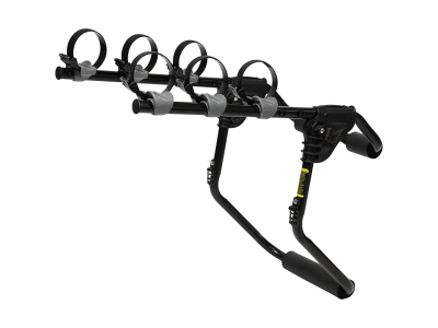 Saris Guardian Trunk Bike Rack Mount, Bike Cargo Rack for 3 Bikes, Black