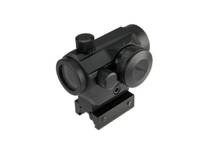 Lancer Tactical Full Metal Red/Green Dot Sight with Riser Mount, Black